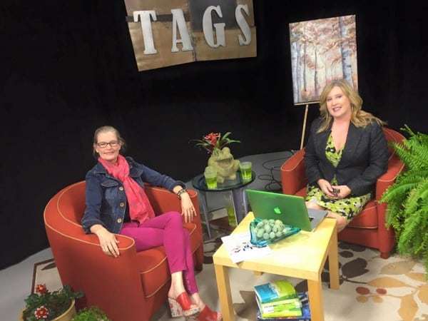 On TV! Heather Durham and Holly Van Hart, SVTAGS