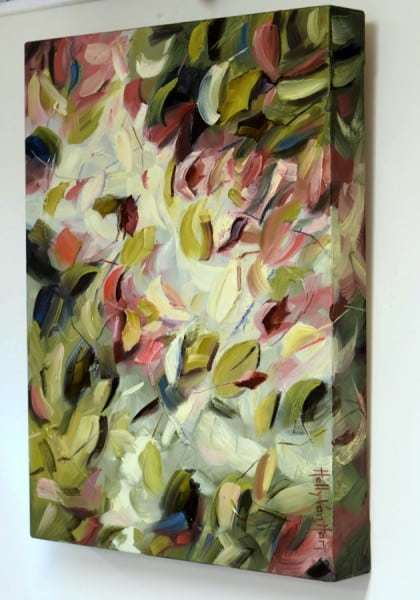 Afternoon Light, abstract nature painting by Holly Van Hart