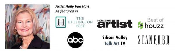 Holly Van Hart in the news | American Artist | Huffington Post | ABC | Stanford Magazine | Professional Artist Magazine | Silicon Valley TV | Best of Houzz